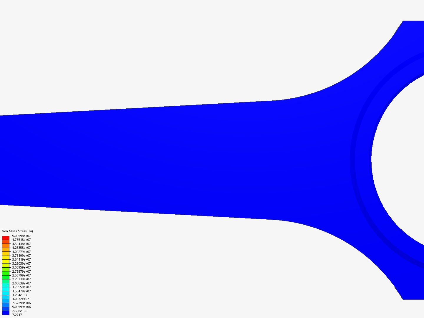 Tutorial 1: Connecting rod stress analysis image