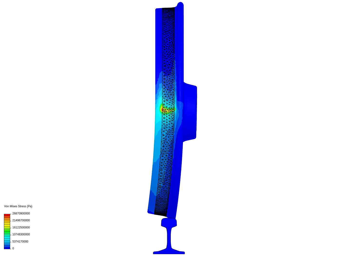 train wheel and track image