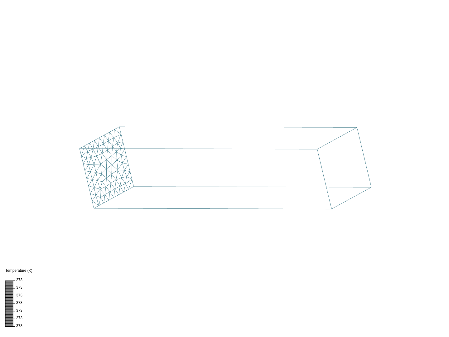 Heat transfer in a beam image