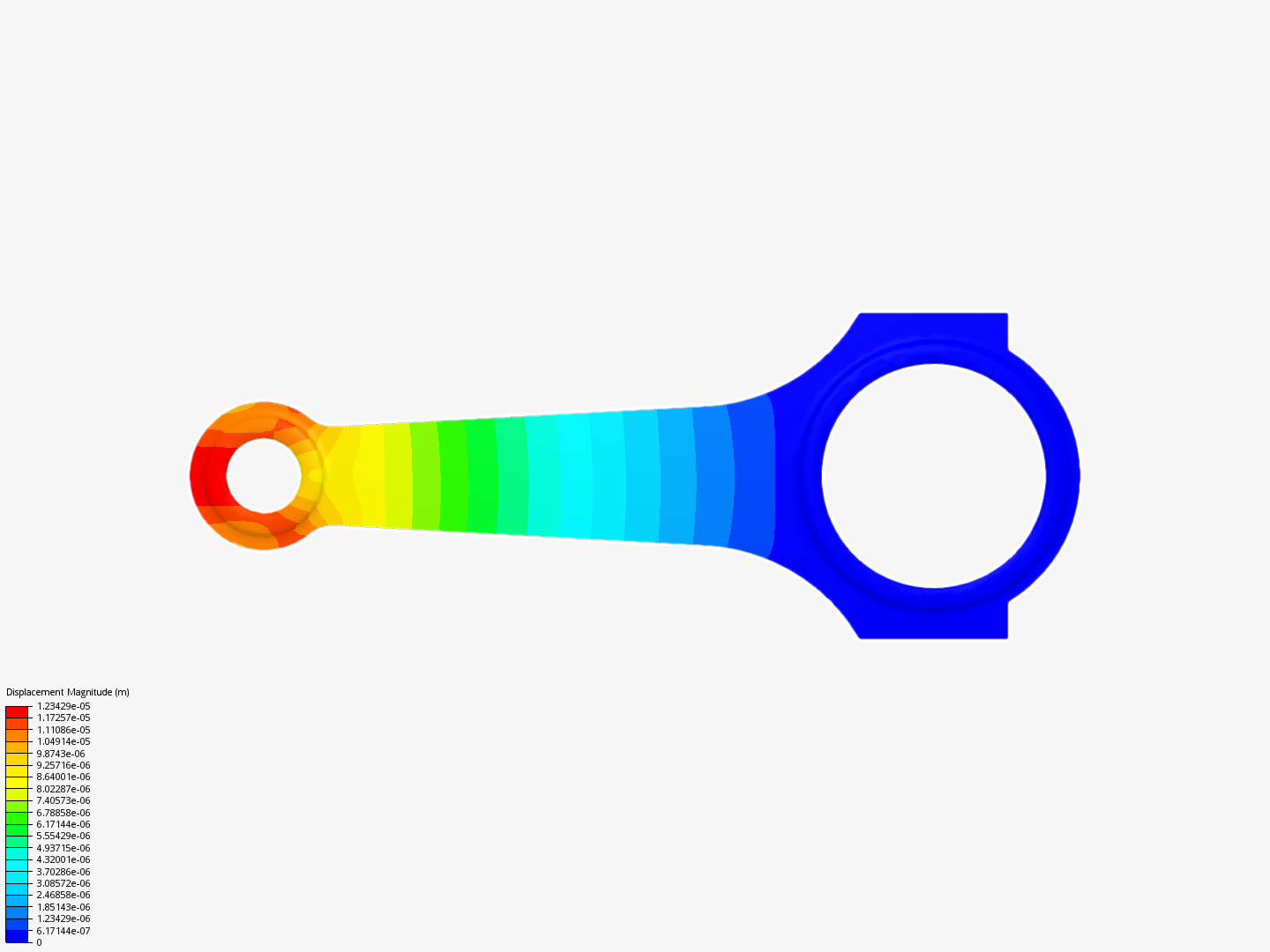 Tutorial 1: Connecting rod stress analysis image