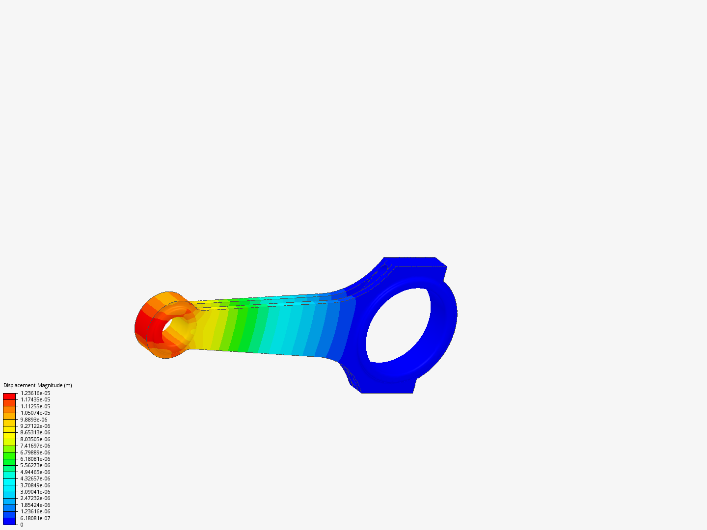 Tutorial 1: Connecting rod stress analysis image