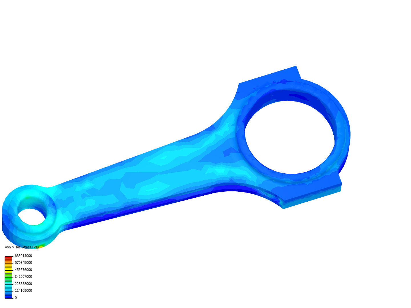 Tutorial 1: Connecting rod stress analysis image