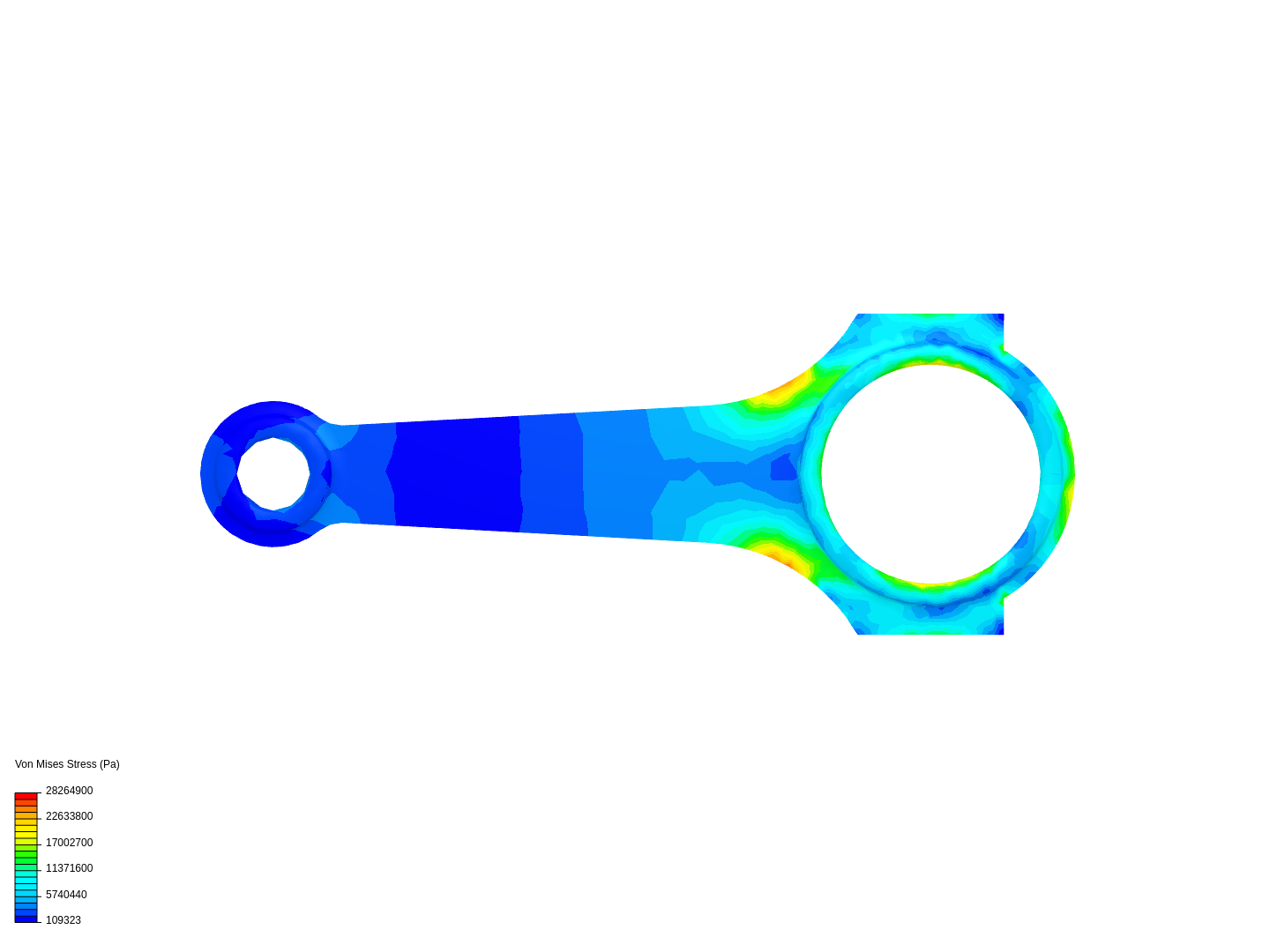 Tutorial 1: Connecting rod stress analysis image