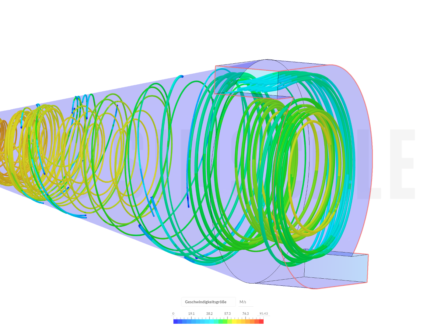 Tutorial: Pipe junction flow image