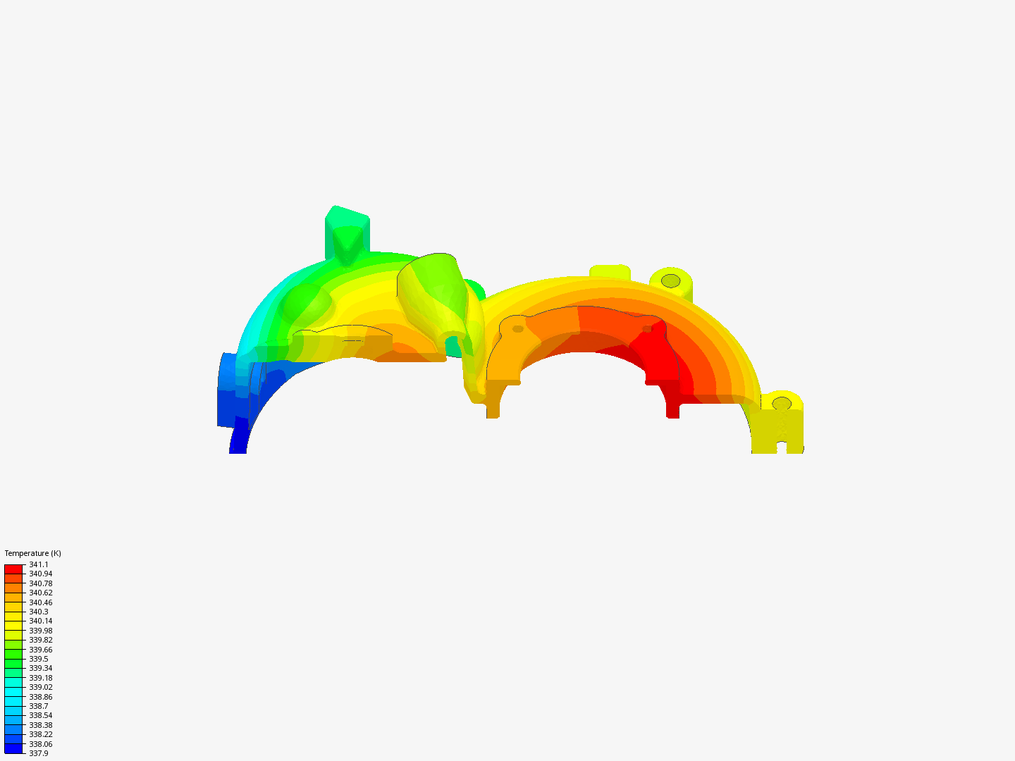 Tutorial: Thermal Analysis of a Differential Casing image