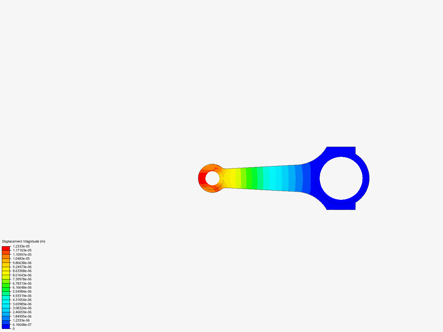 Tutorial 1: Connecting rod stress analysis image