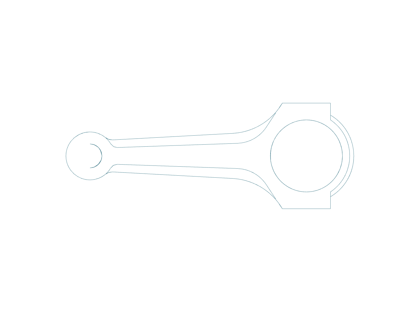 Tutorial 1: Connecting rod stress analysis image