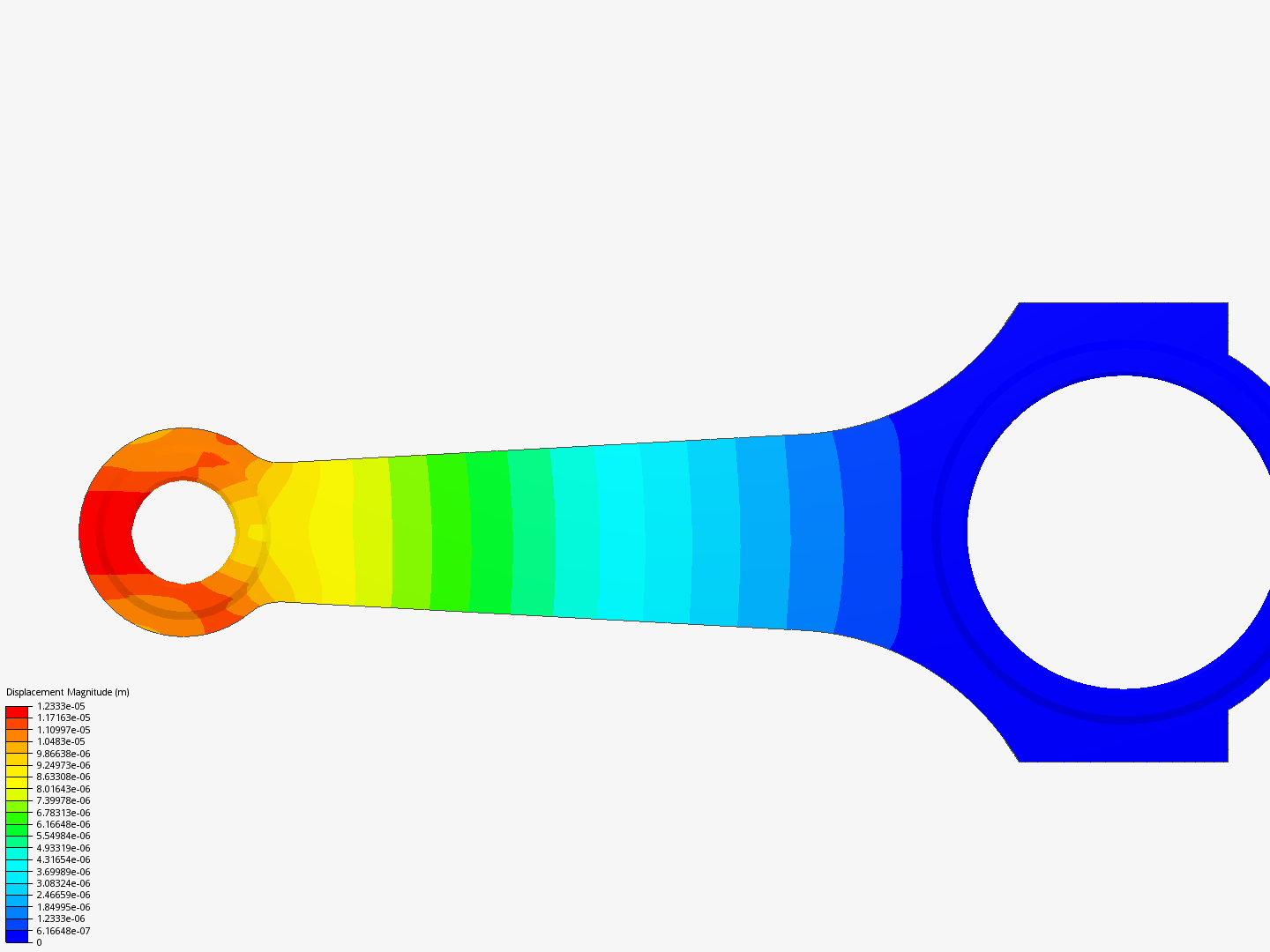 Tutorial 1: Connecting rod stress analysis image