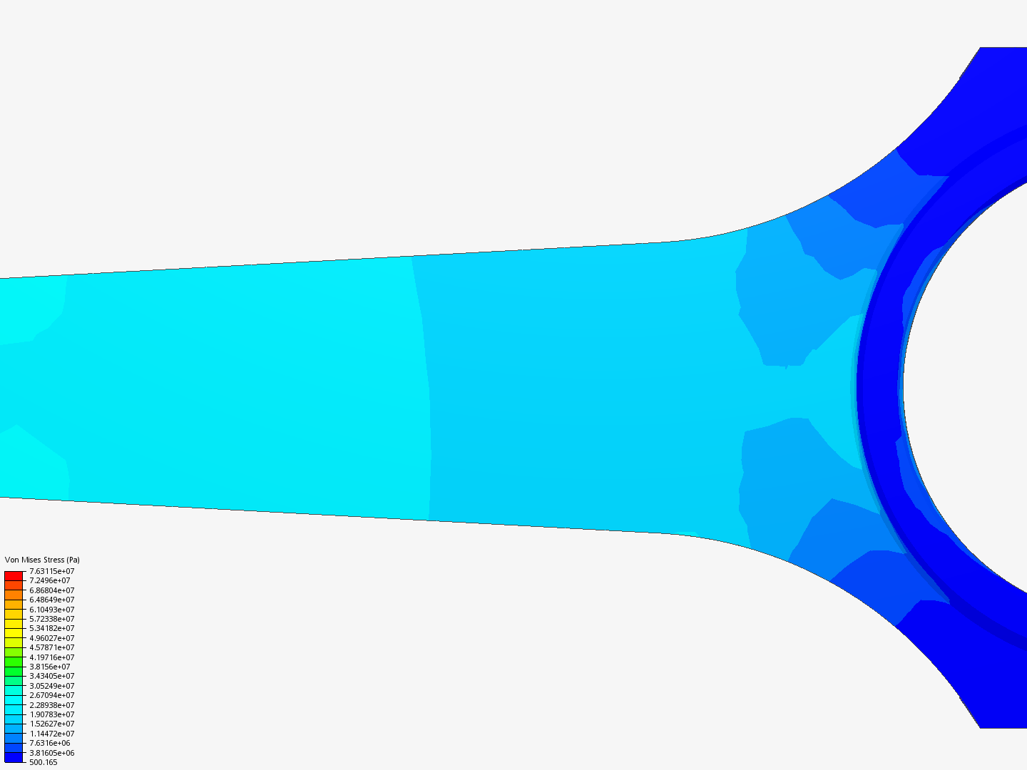 Tutorial 1: Connecting rod stress analysis image