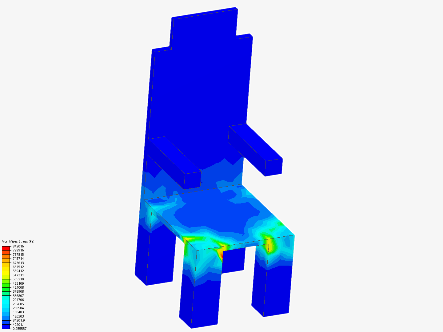 Pilot Seat Frame image