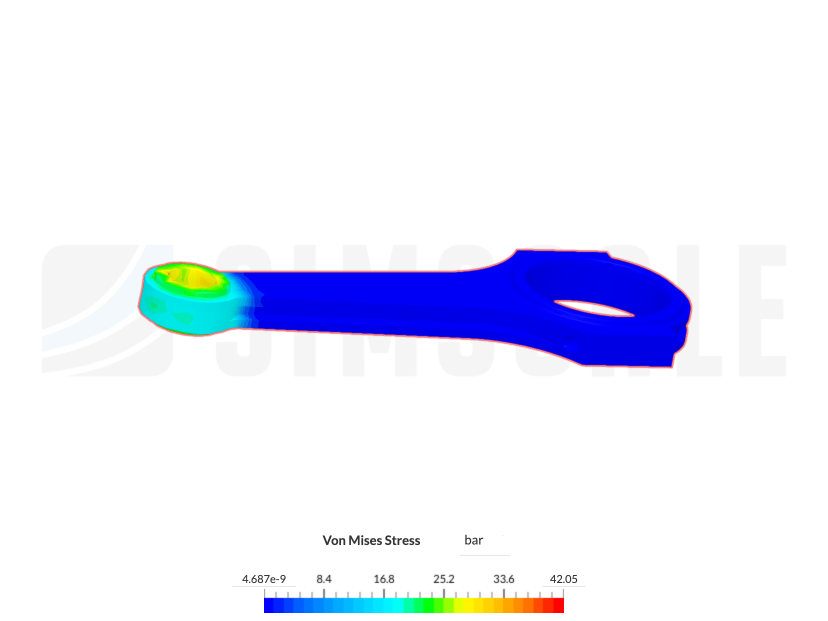 Tutorial 1: Connecting rod stress analysis image