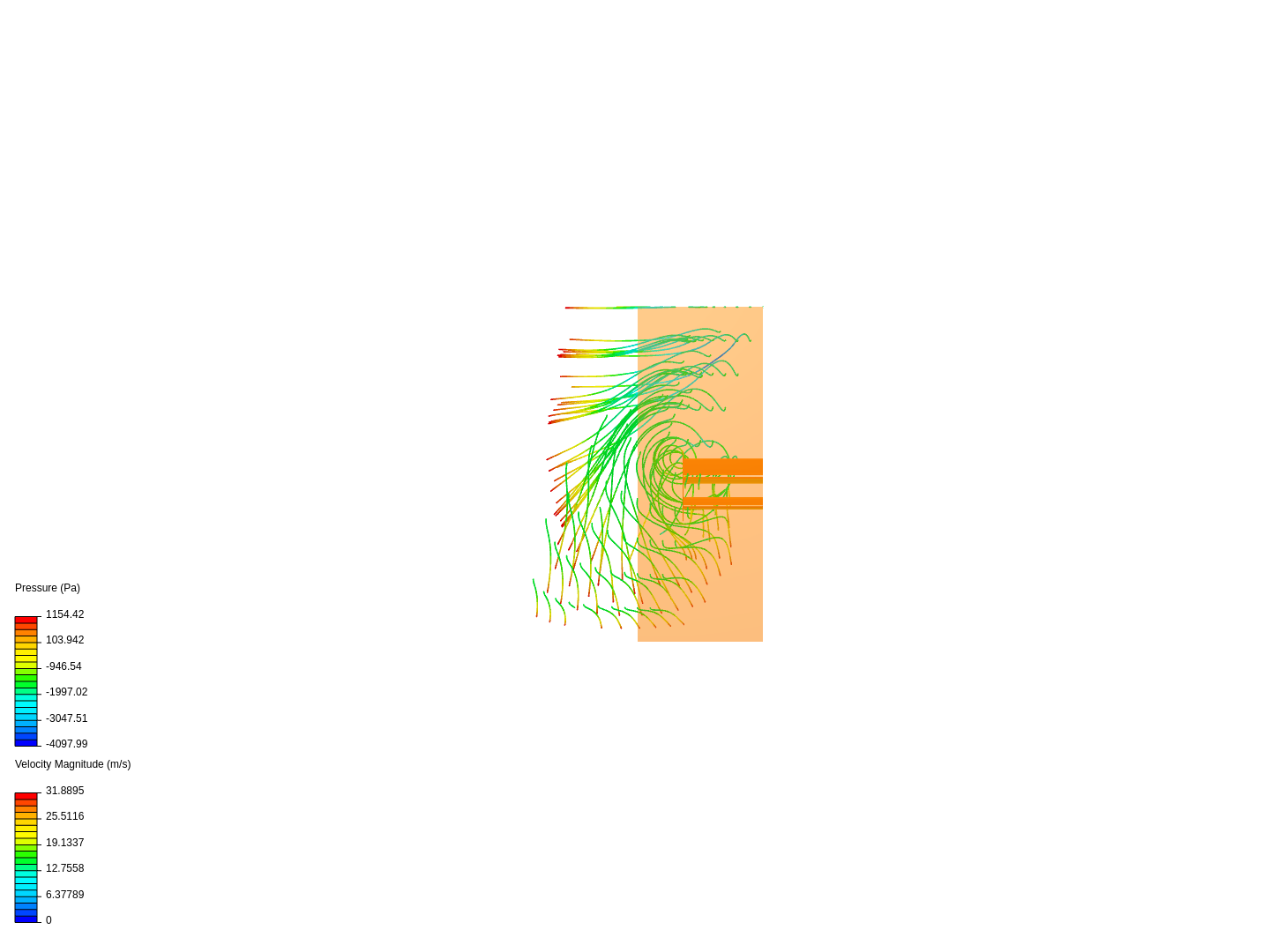 29 degree double airfoil image