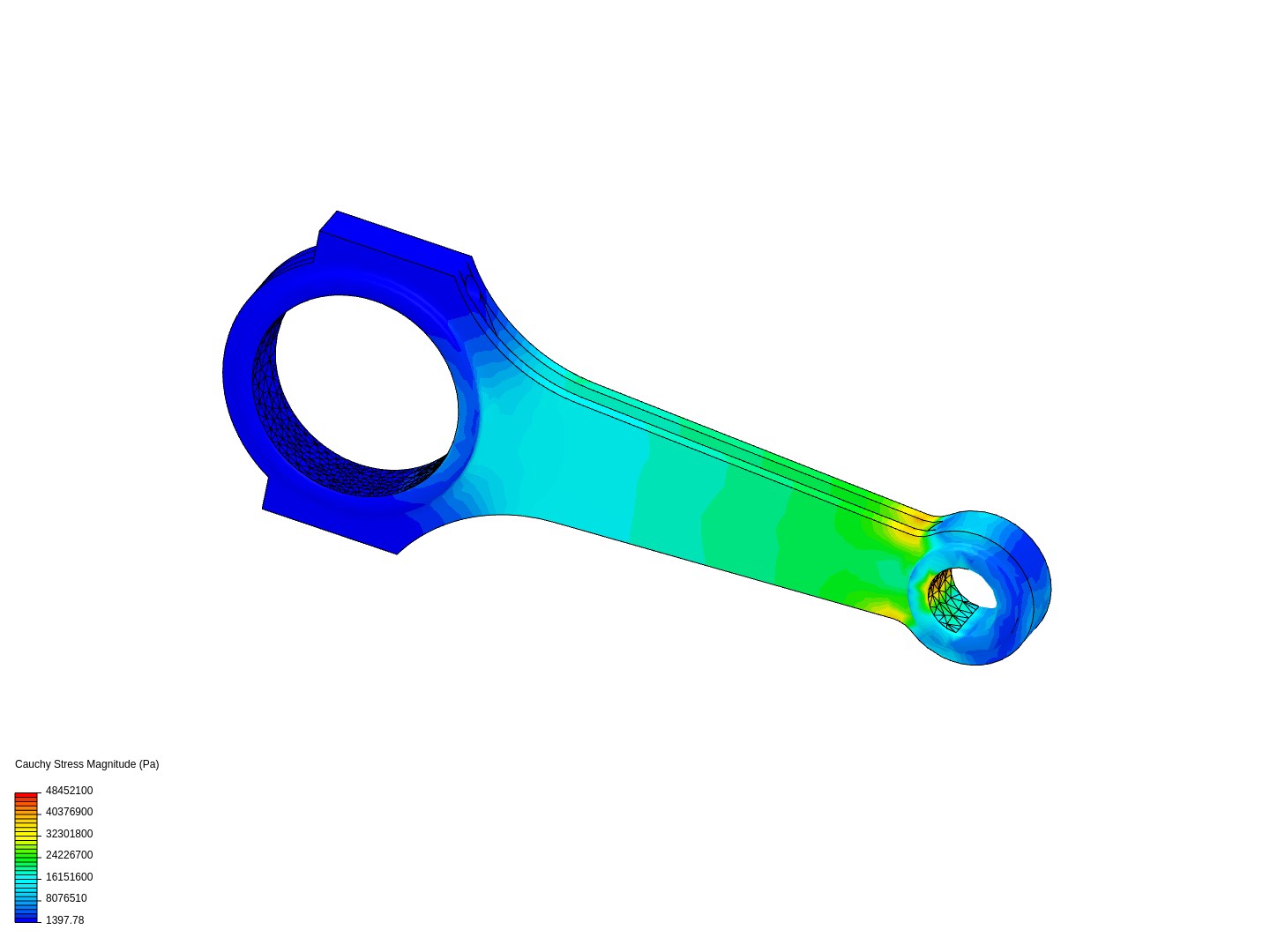 Tutorial 1: Connecting rod stress analysis image