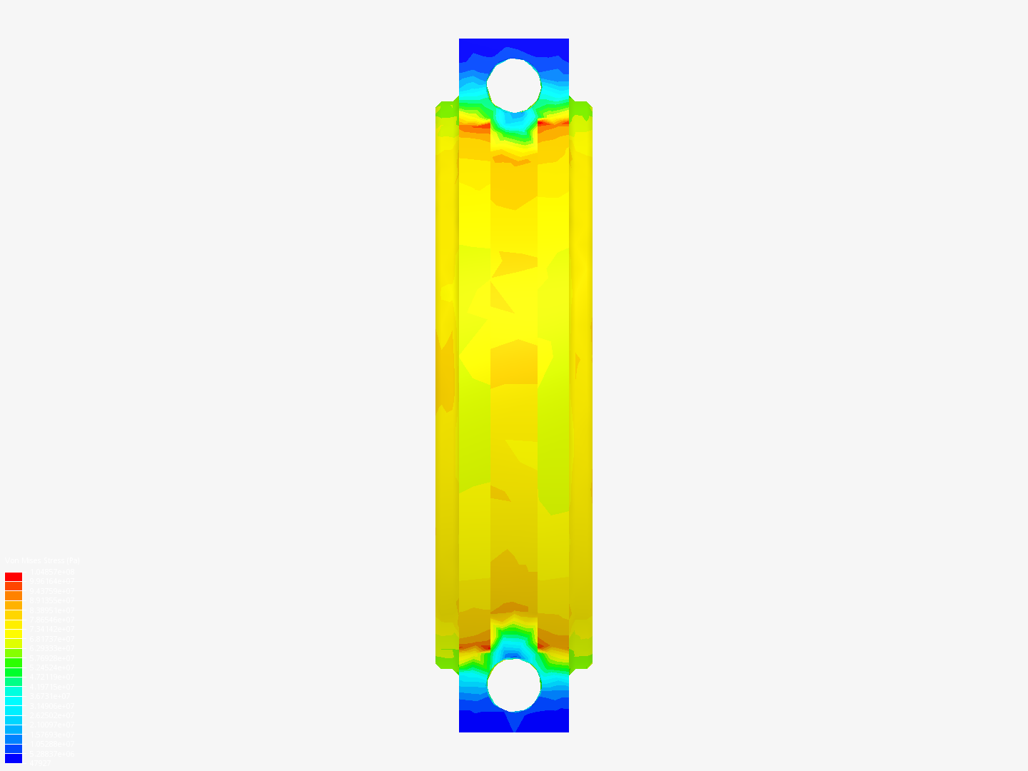 Tutorial 1: Connecting rod stress analysis image