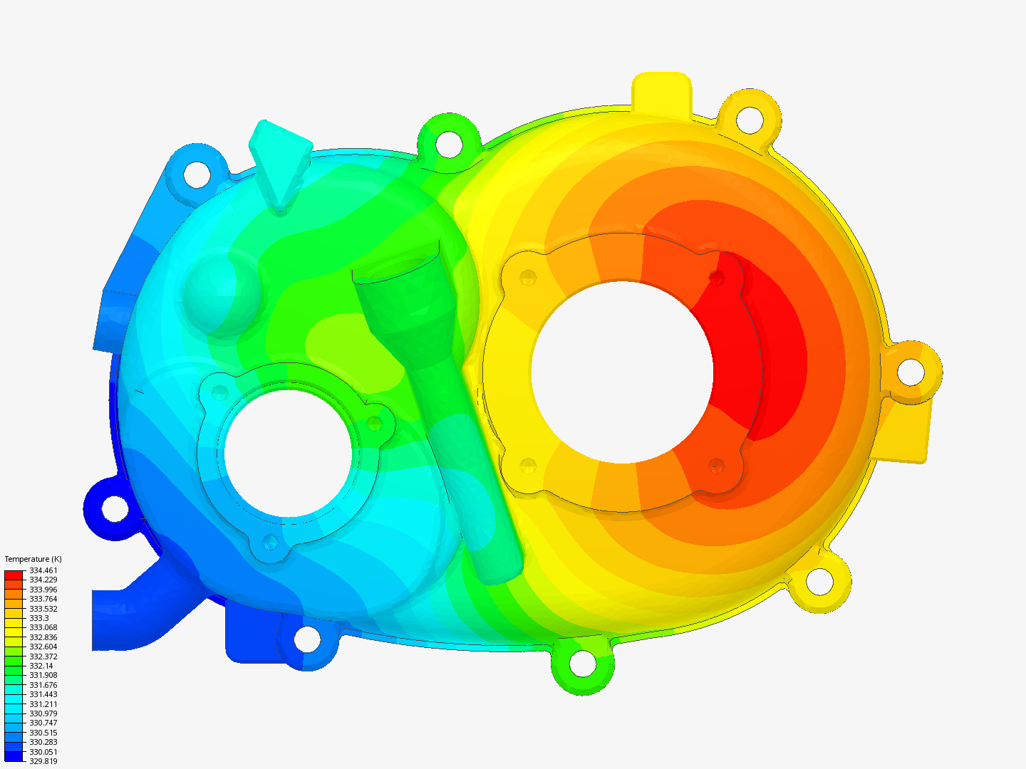 Tutorial: Thermal Analysis of a Differential Casing image