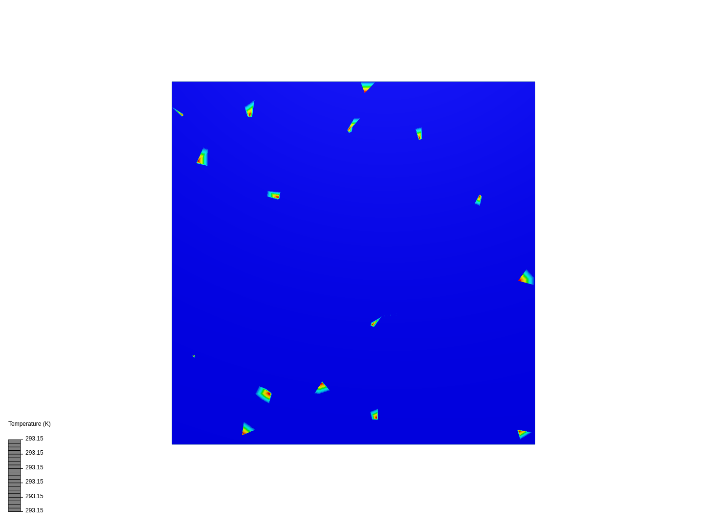 Gaussian beam incident on a plate. image