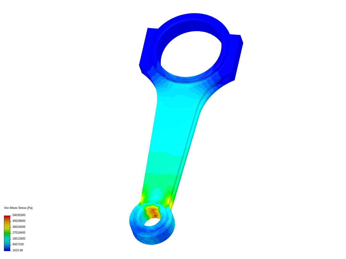 Tutorial 1: Connecting rod stress analysis image