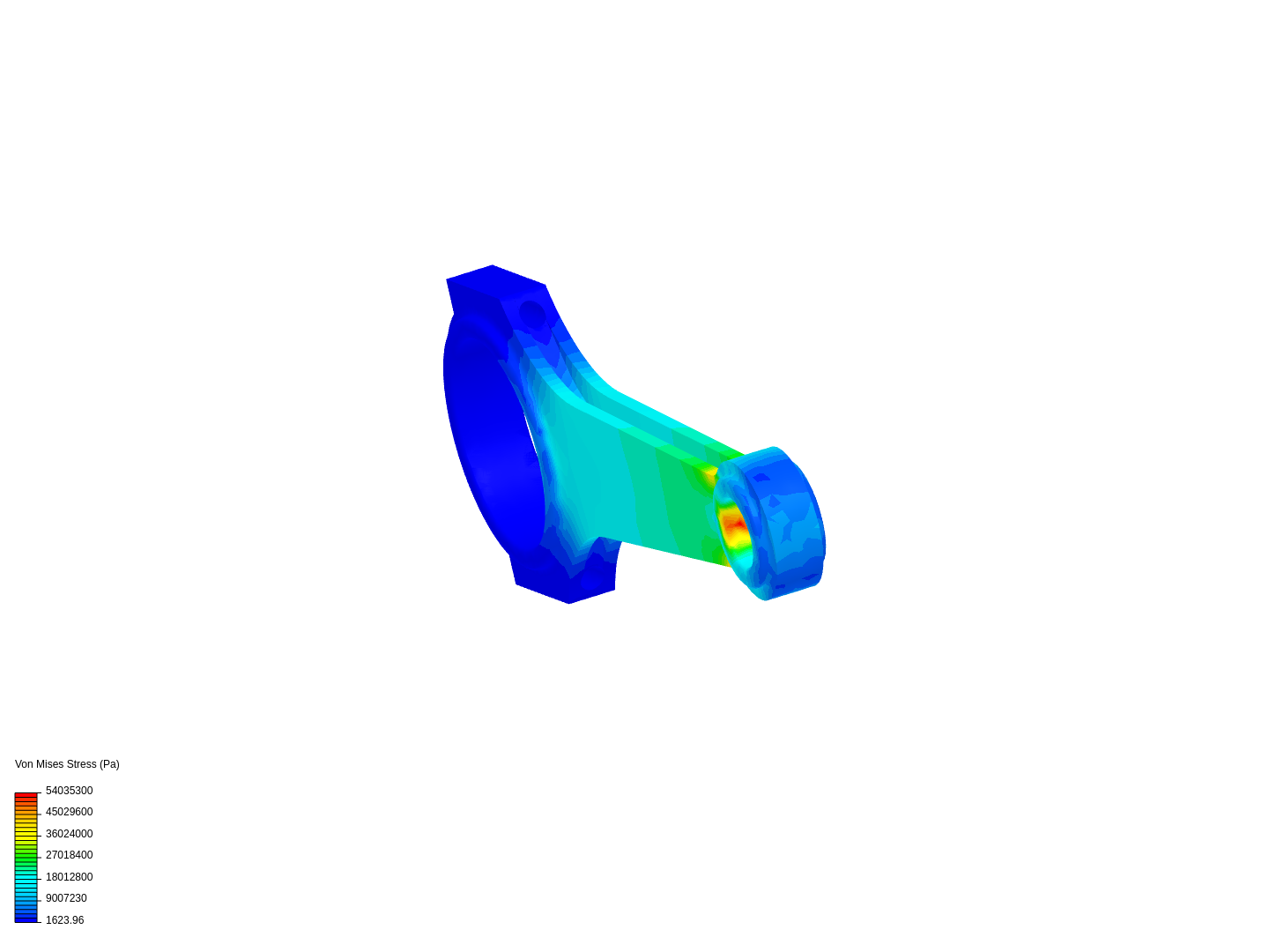 Tutorial 1: Connecting rod stress analysis image