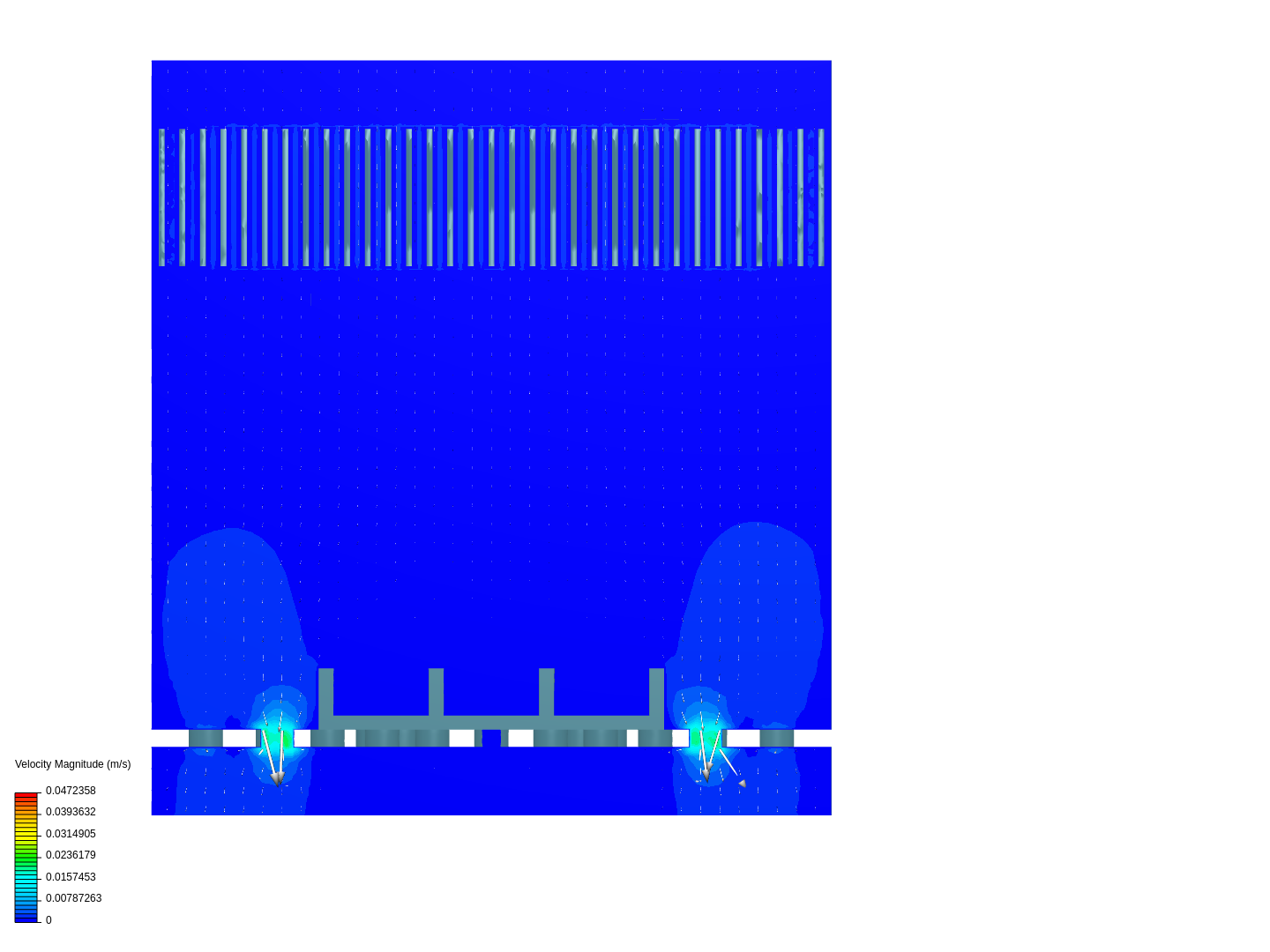 Chamber Flow - honeycomb with no cone image