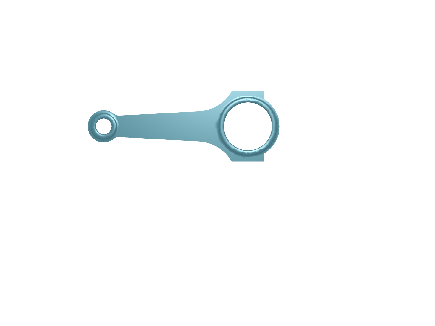 Tutorial 1: Connecting rod stress analysis image