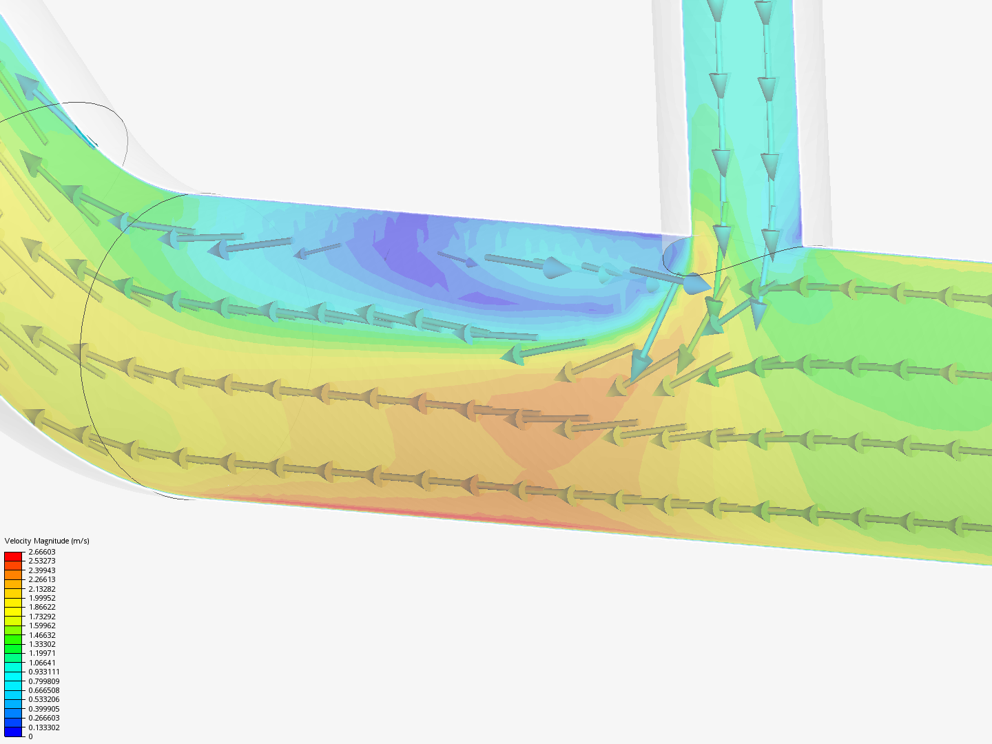 Tutorial 2: Pipe junction flow image