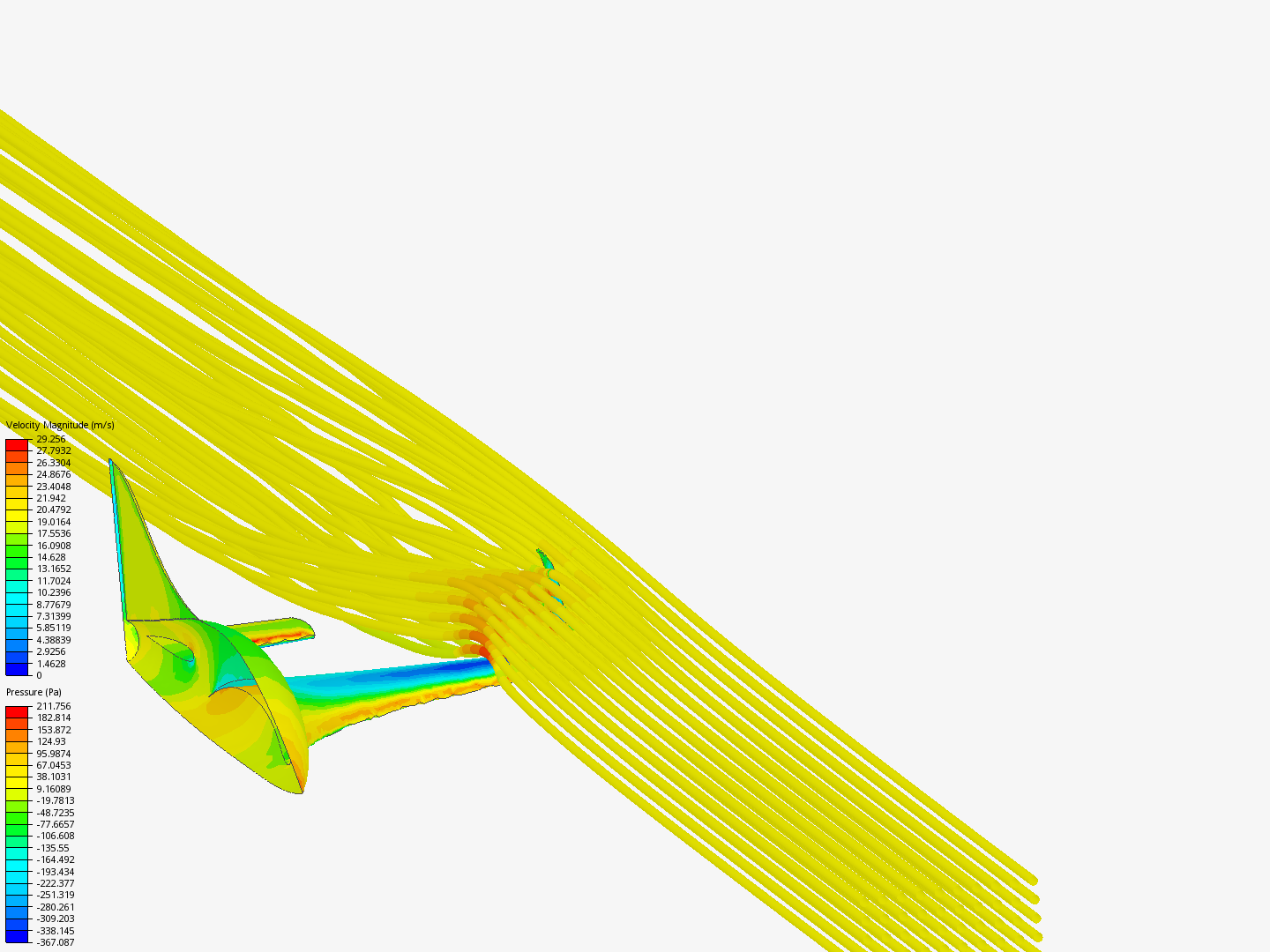 CFD on 1st RC plane design image