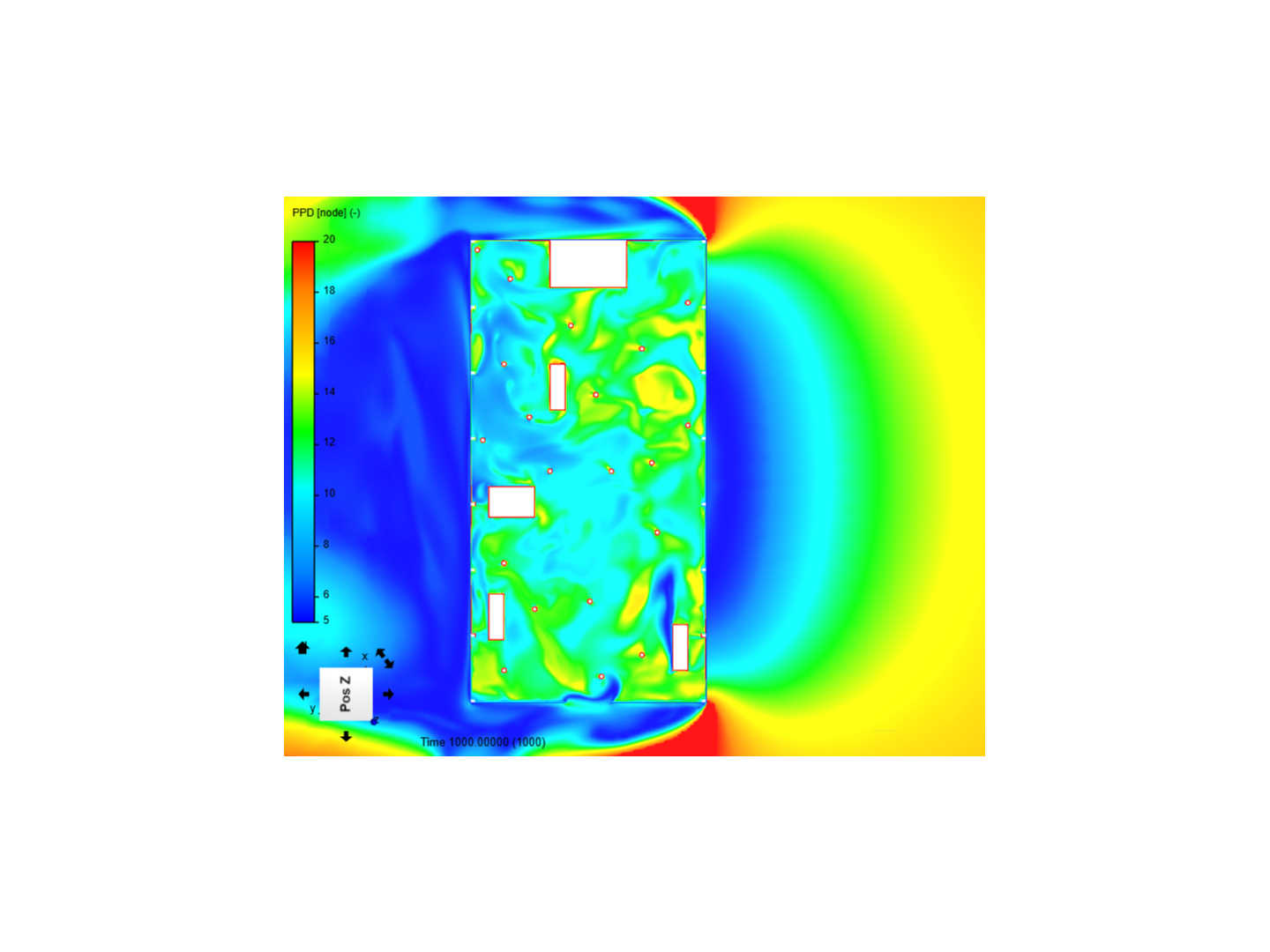 simscale ventilation image