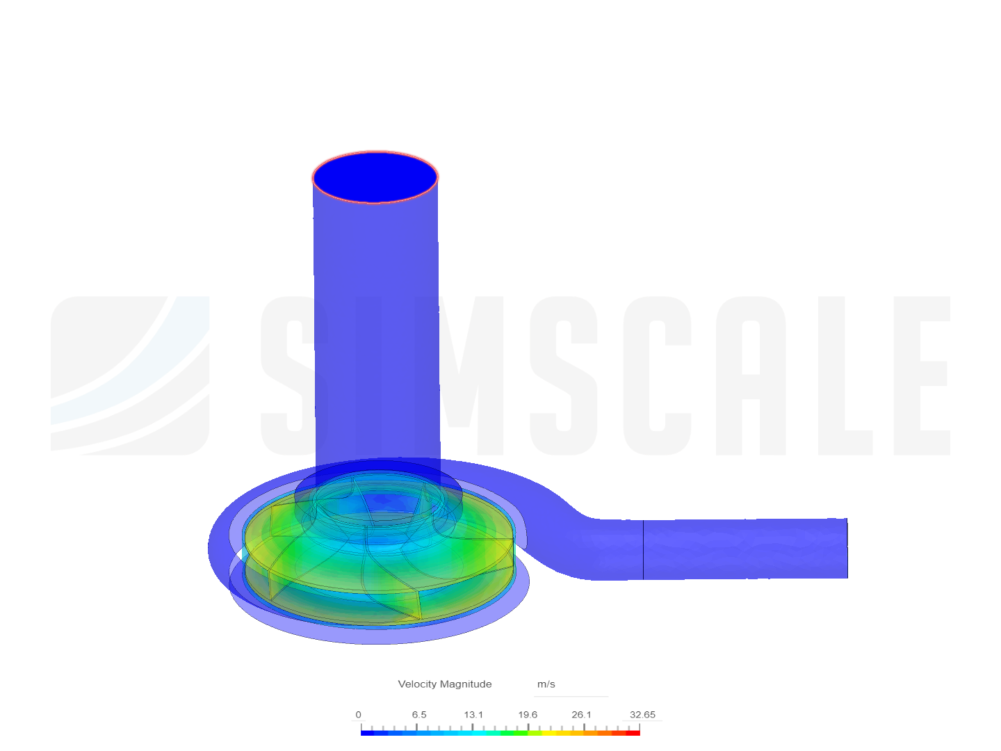 CFD simulation of Centrifugal Pump image