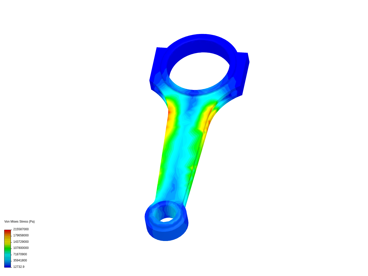 Tutorial 1: Connecting rod stress analysis image