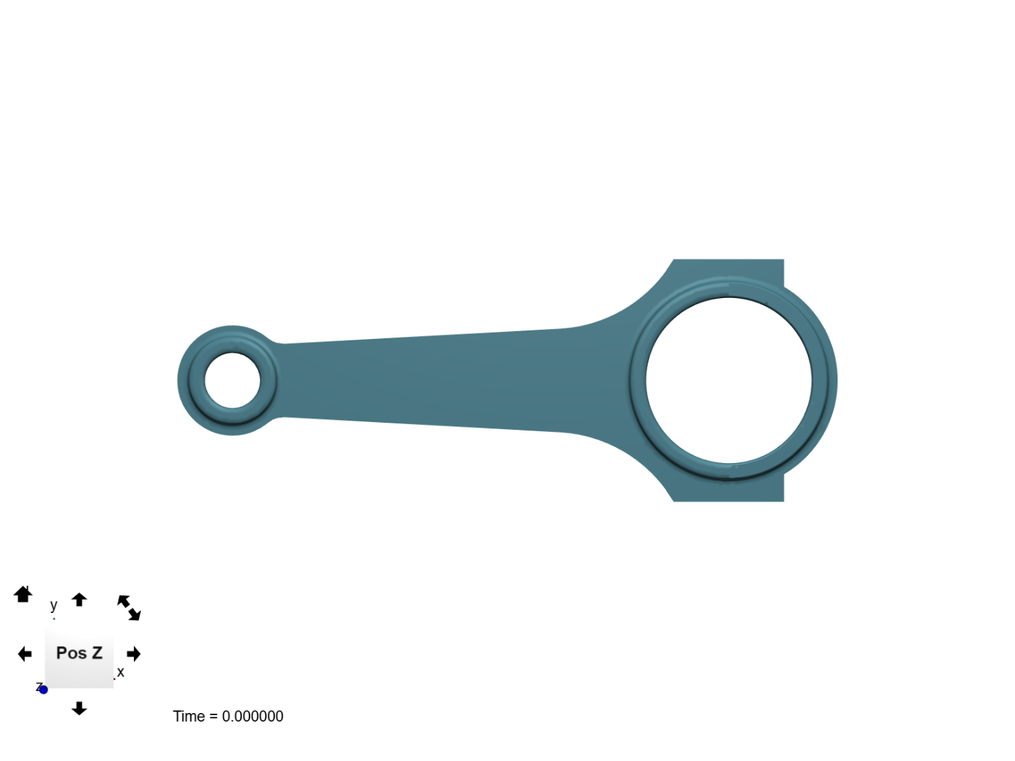 Tutorial 1: Connecting rod stress analysis image