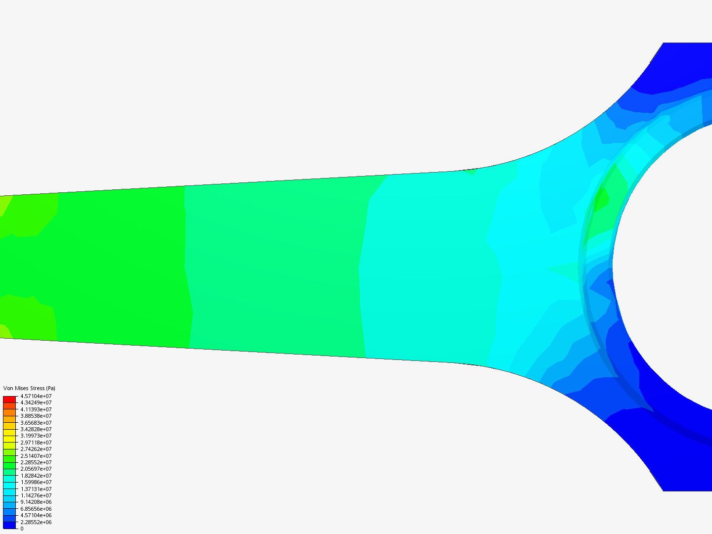 Tutorial 1: Connecting rod stress analysis image