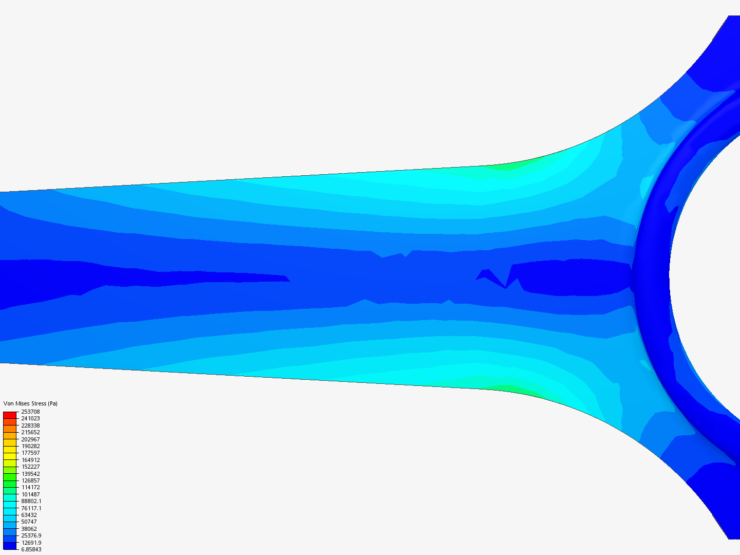 Tutorial 1: Connecting rod stress analysis image