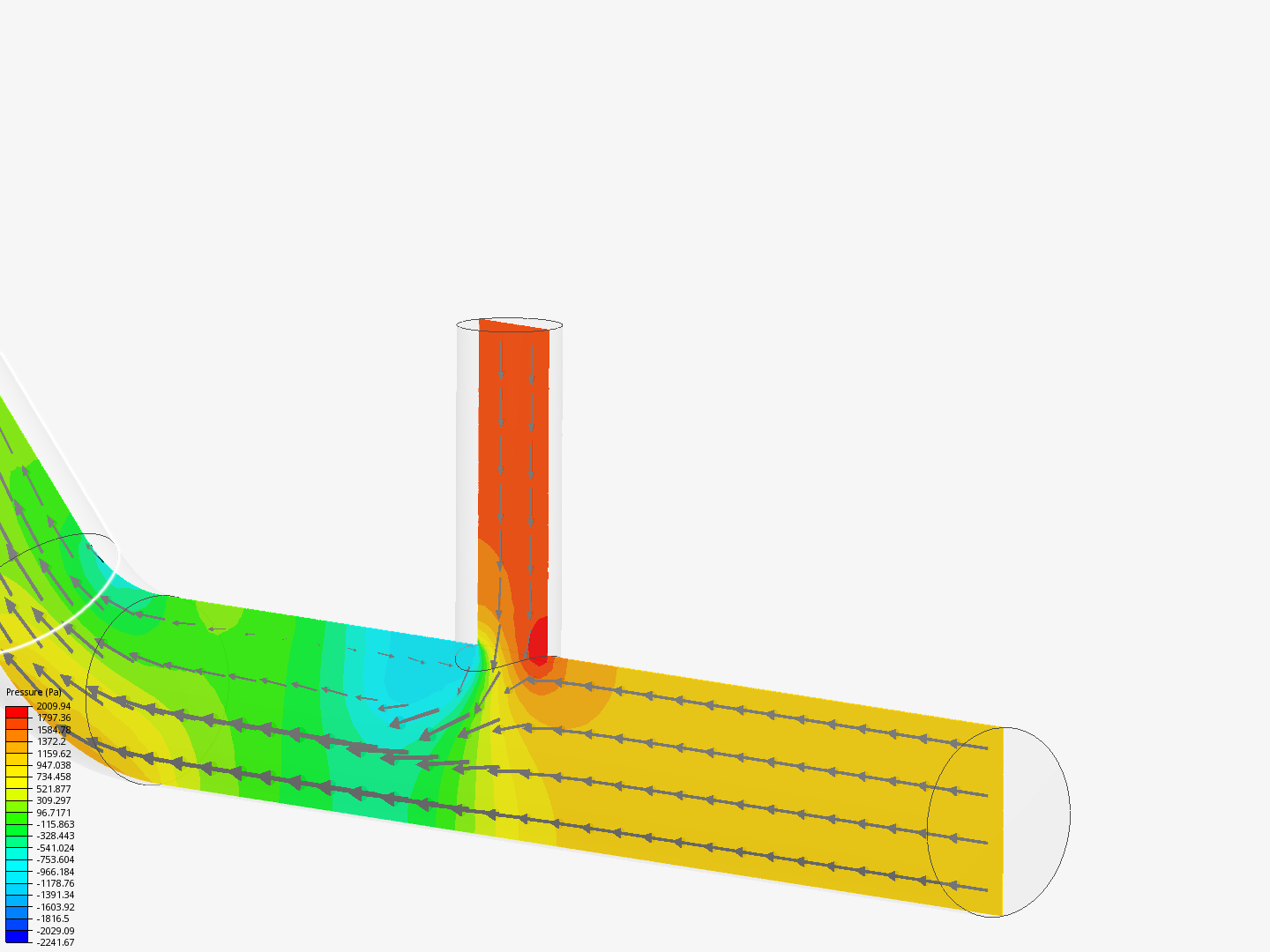 Tutorial 2: Pipe junction flow image