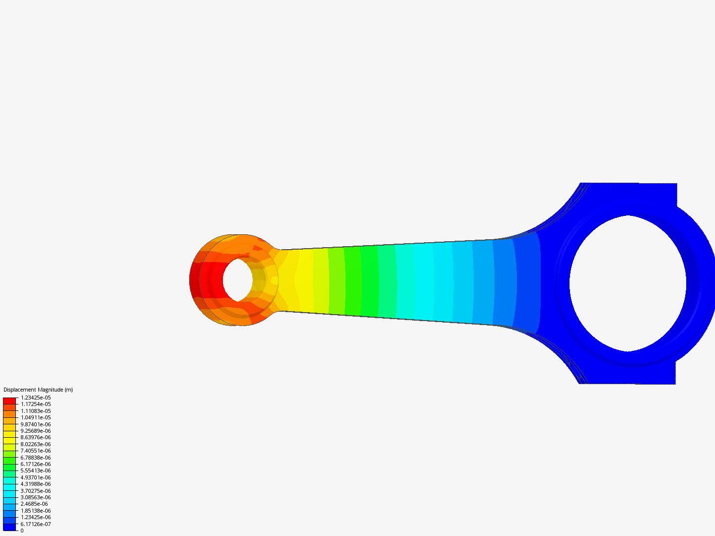 Tutorial 1: Connecting rod stress analysis image