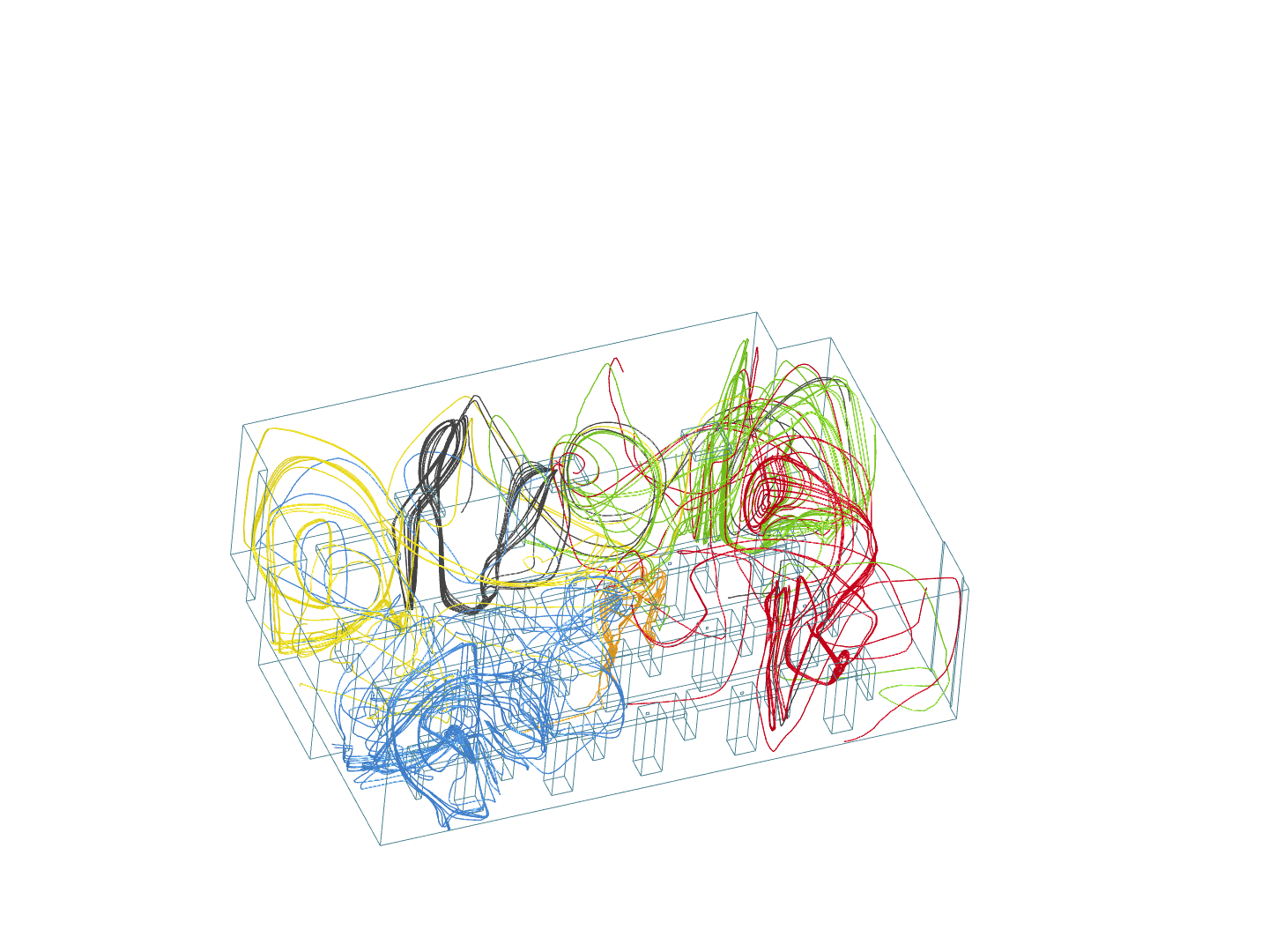 Classroom Airflow Neg Full w/ all closed (k-omega) image