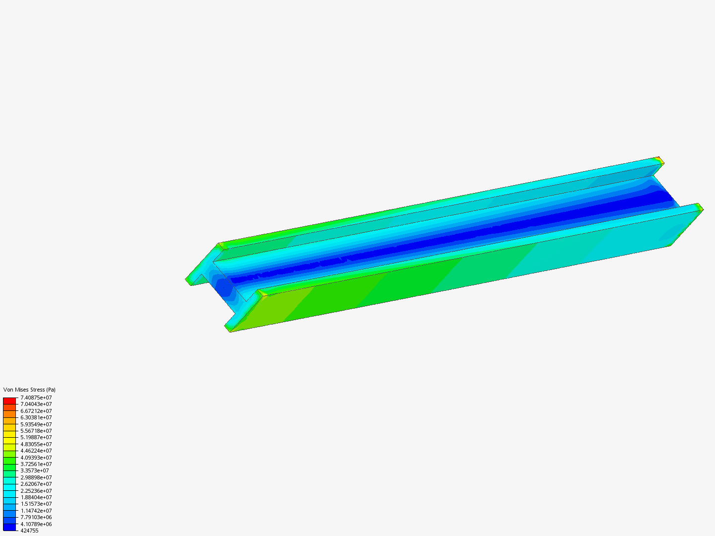 Coursera - FEA Beginner's Project - I Beam image