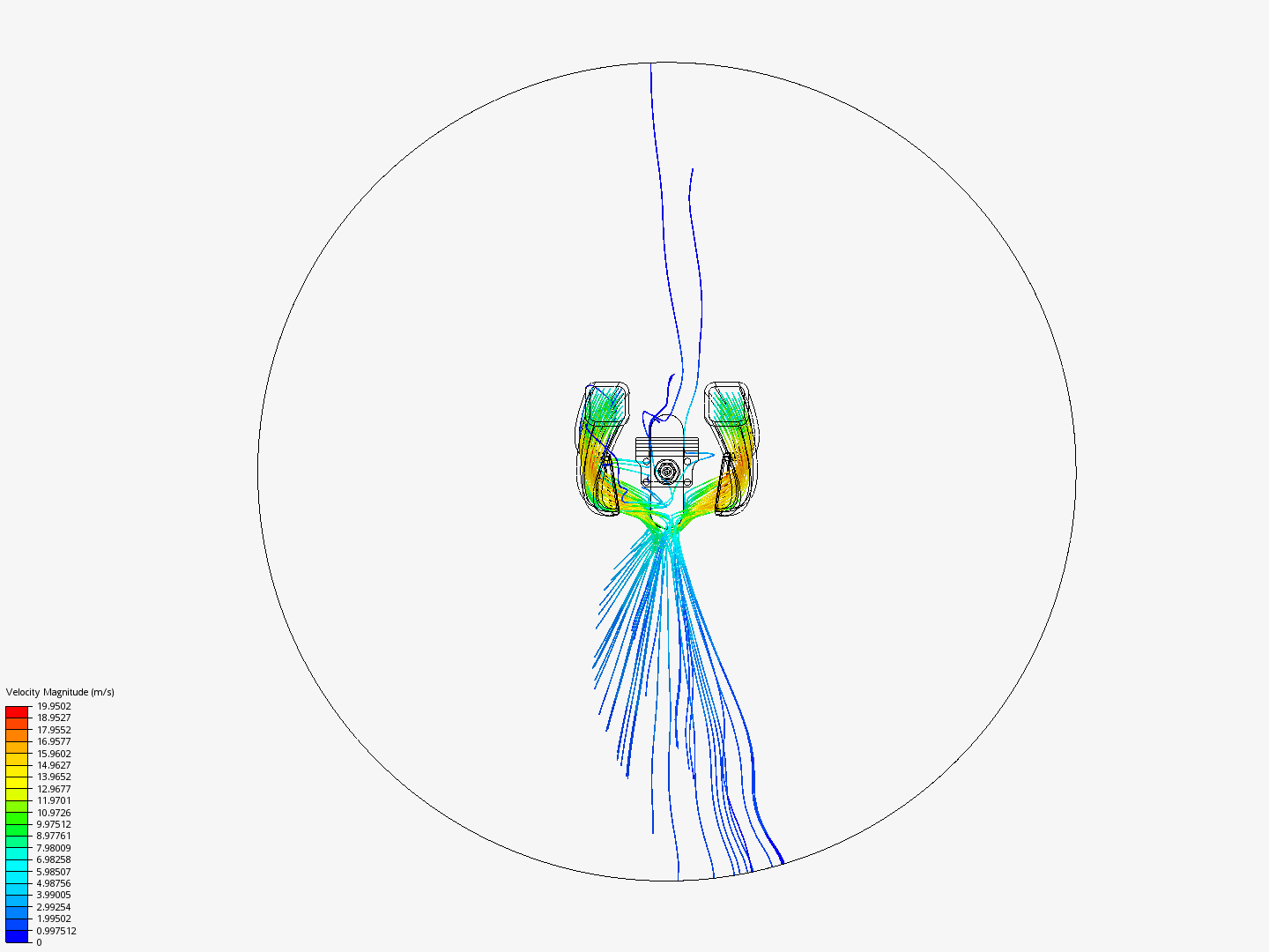 CFD Testing Airstrike Ducts image