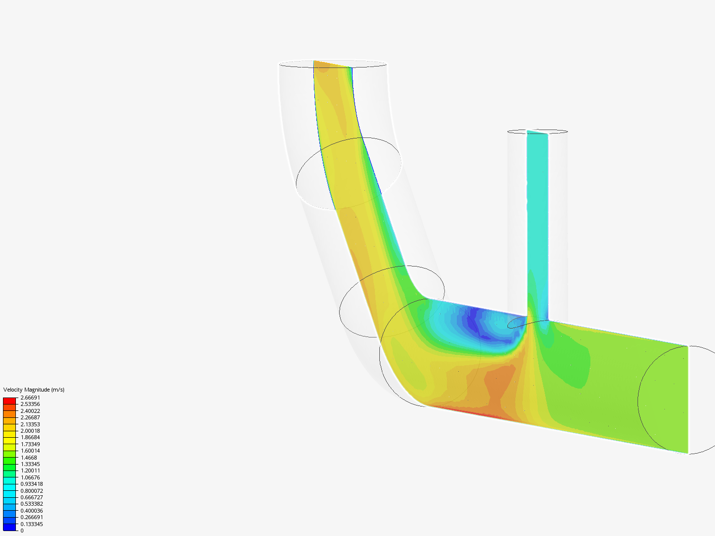 Tutorial 2: Pipe junction flow image