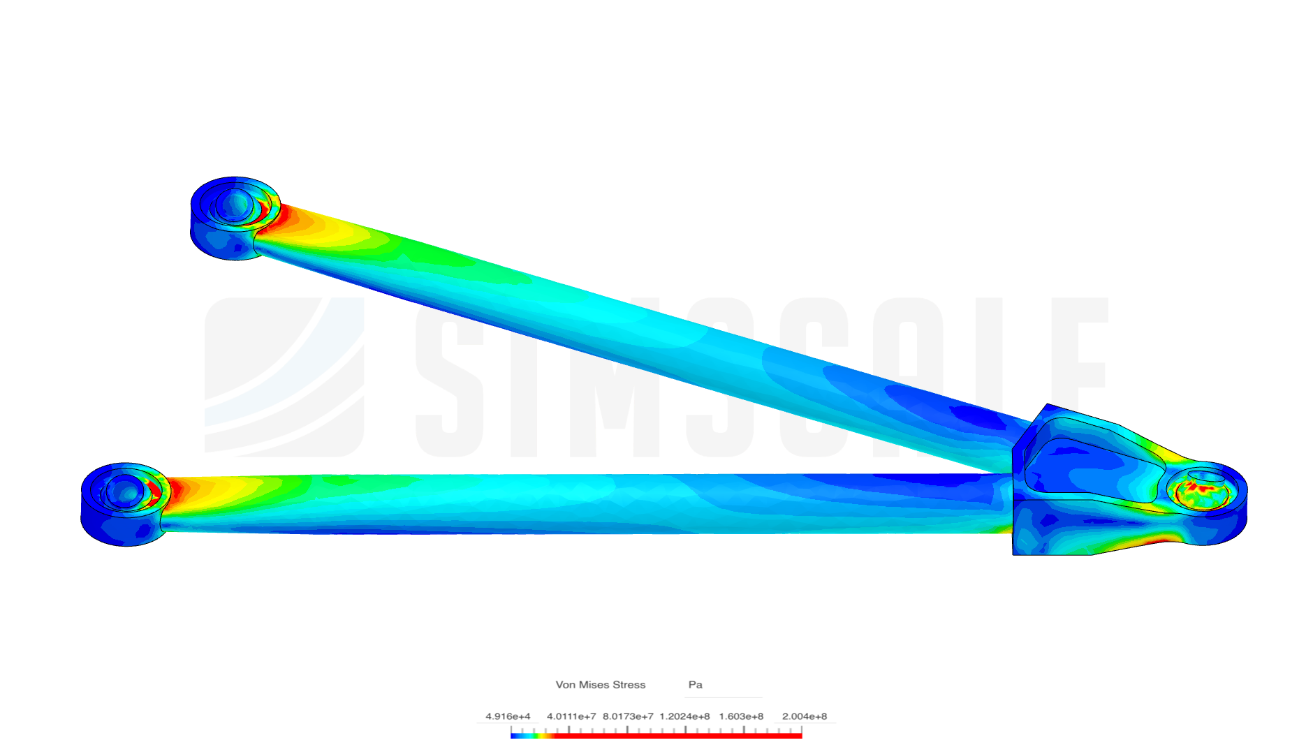 FSAE Demo Vehicle A-Arm Assembly image