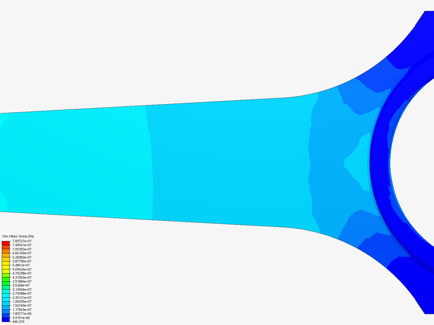 Tutorial 1: Connecting rod stress analysis image