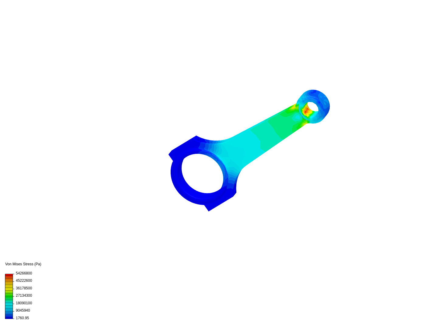 Tutorial 1: Connecting rod stress analysis image