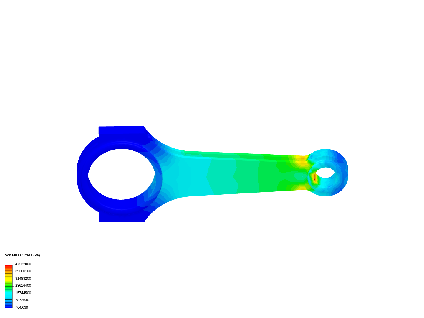 Tutorial 1: Connecting rod stress analysis image