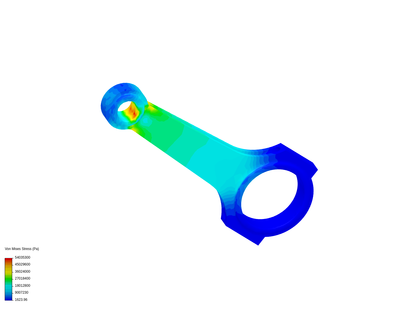 Tutorial 1: Connecting rod stress analysis image