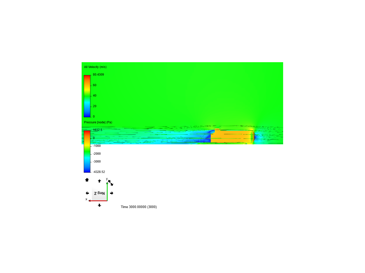 ahmed body rear wing 0 deg image