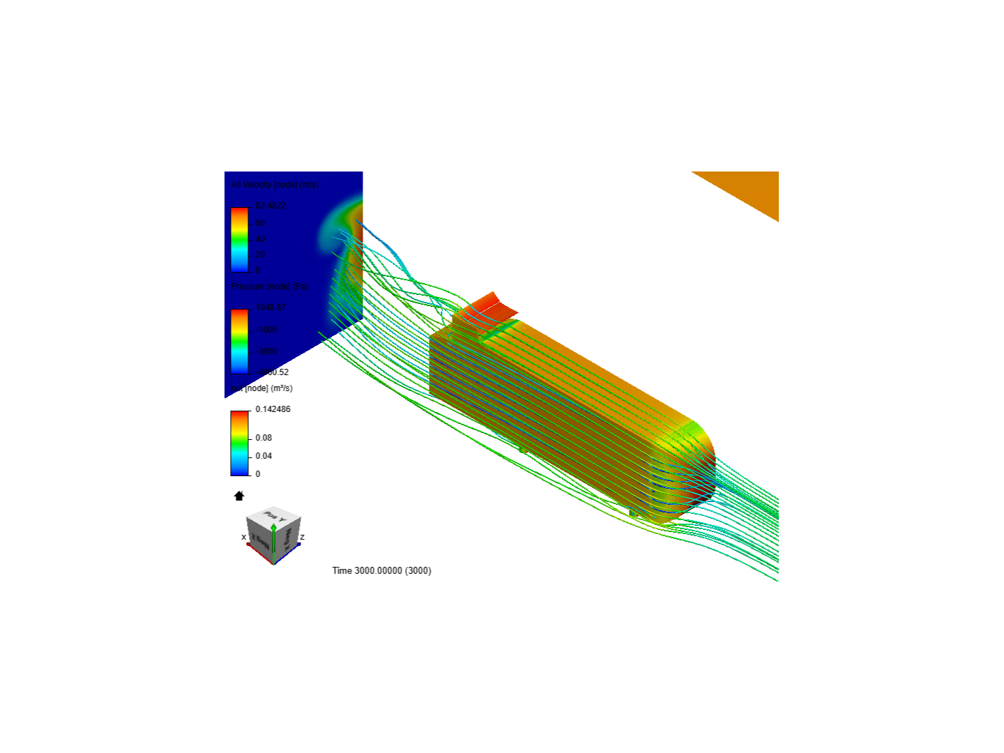 ahmed body rear wing 40 deg image