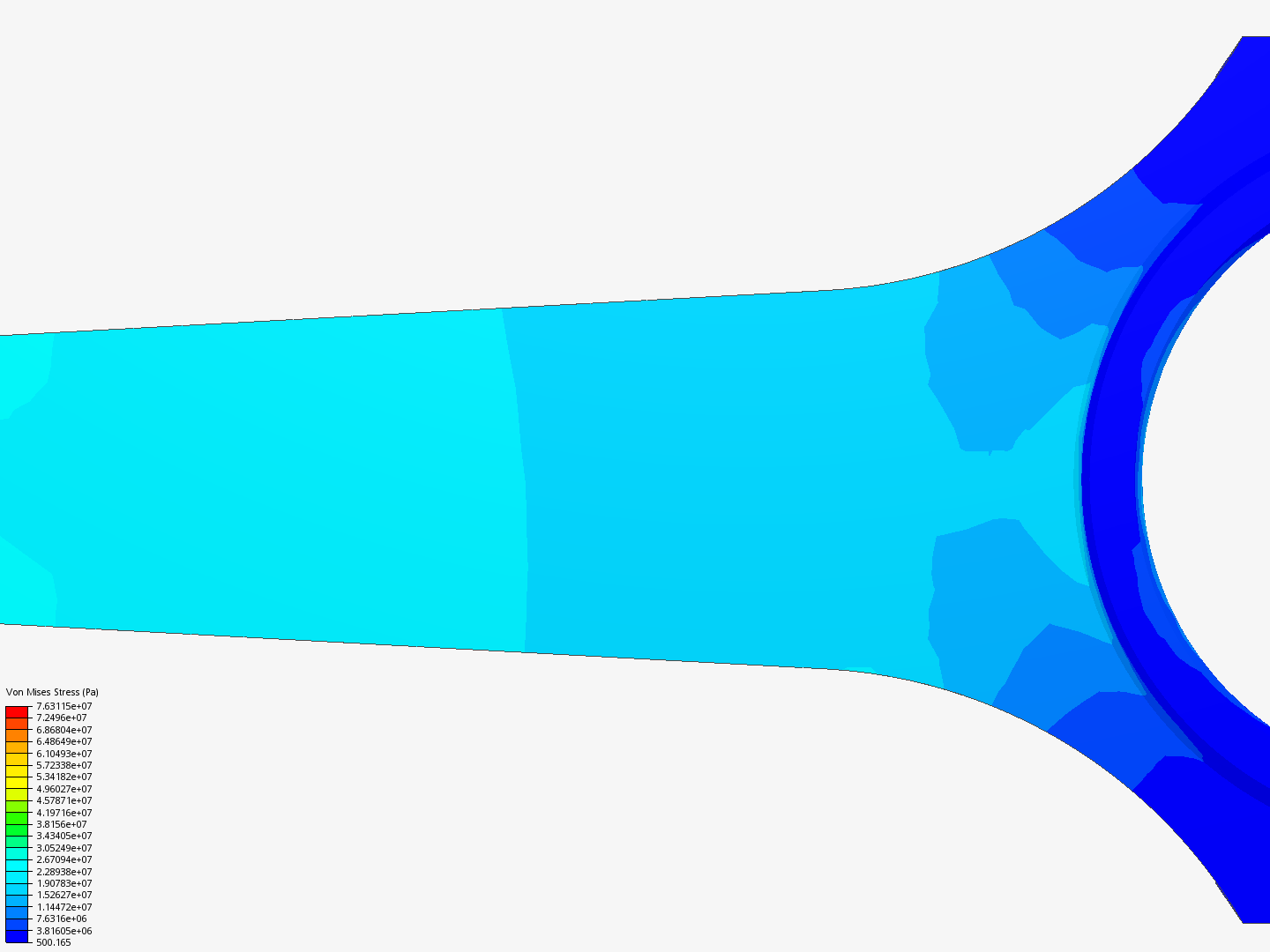 Tutorial 1: Connecting rod stress analysis image