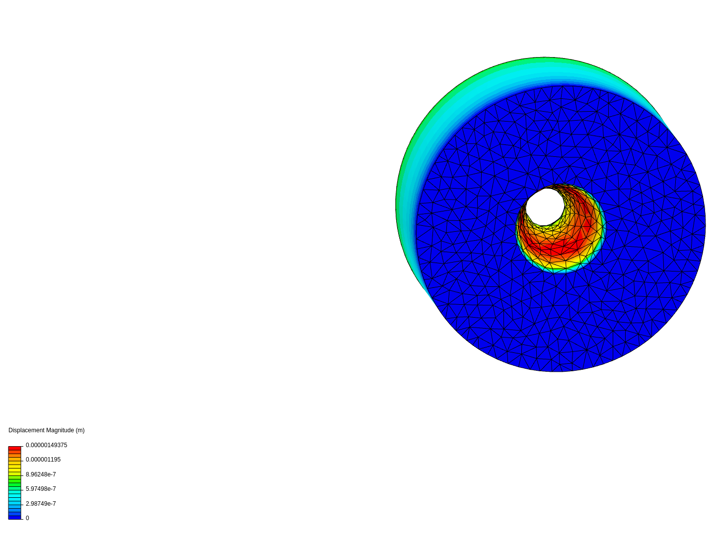 FEA of Conical Nozzle image