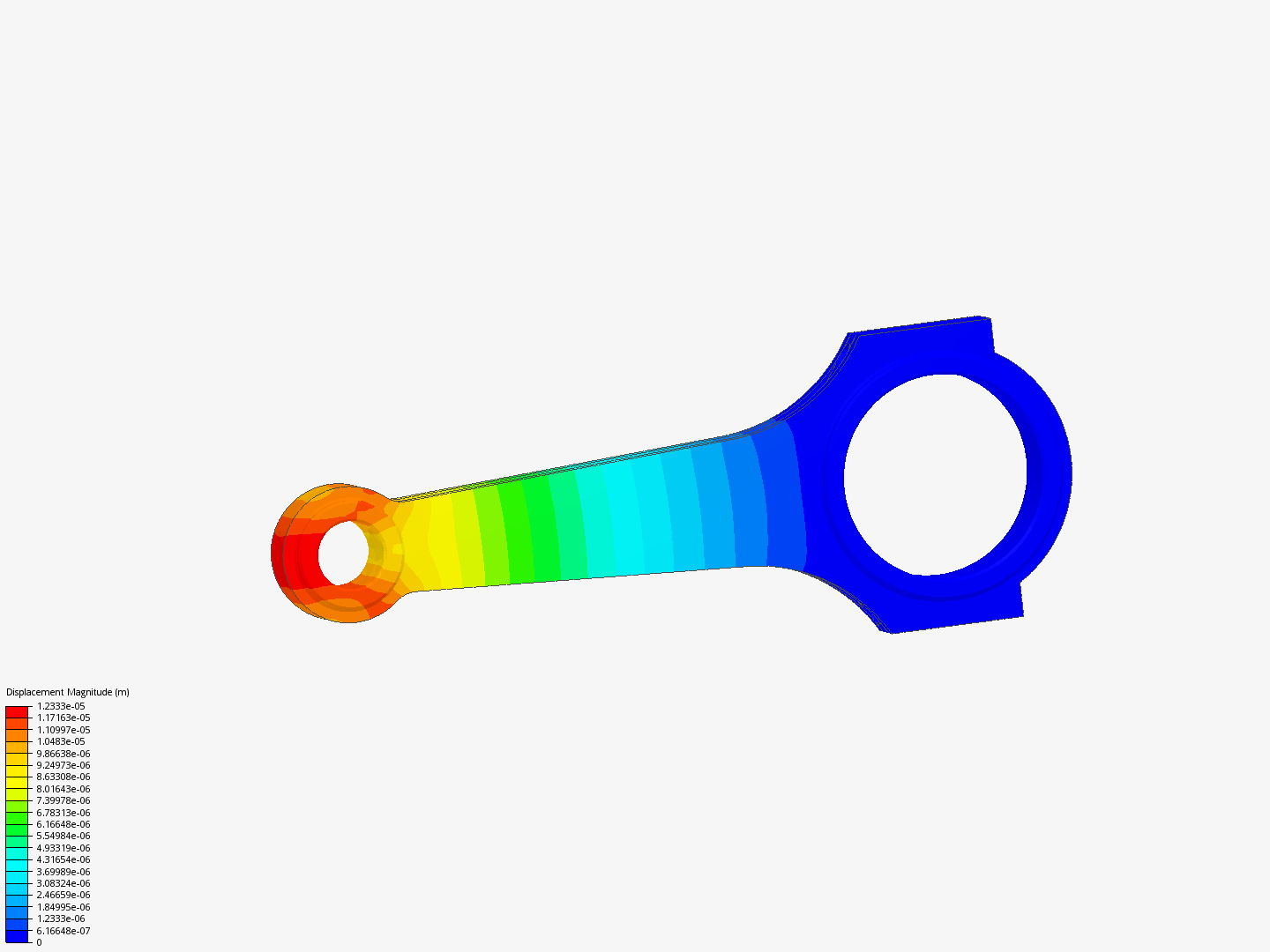 Tutorial 1: Connecting rod stress analysis image