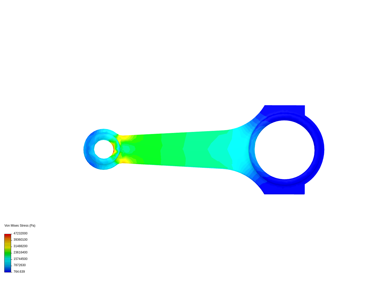 Tutorial 1: Connecting rod stress analysis image