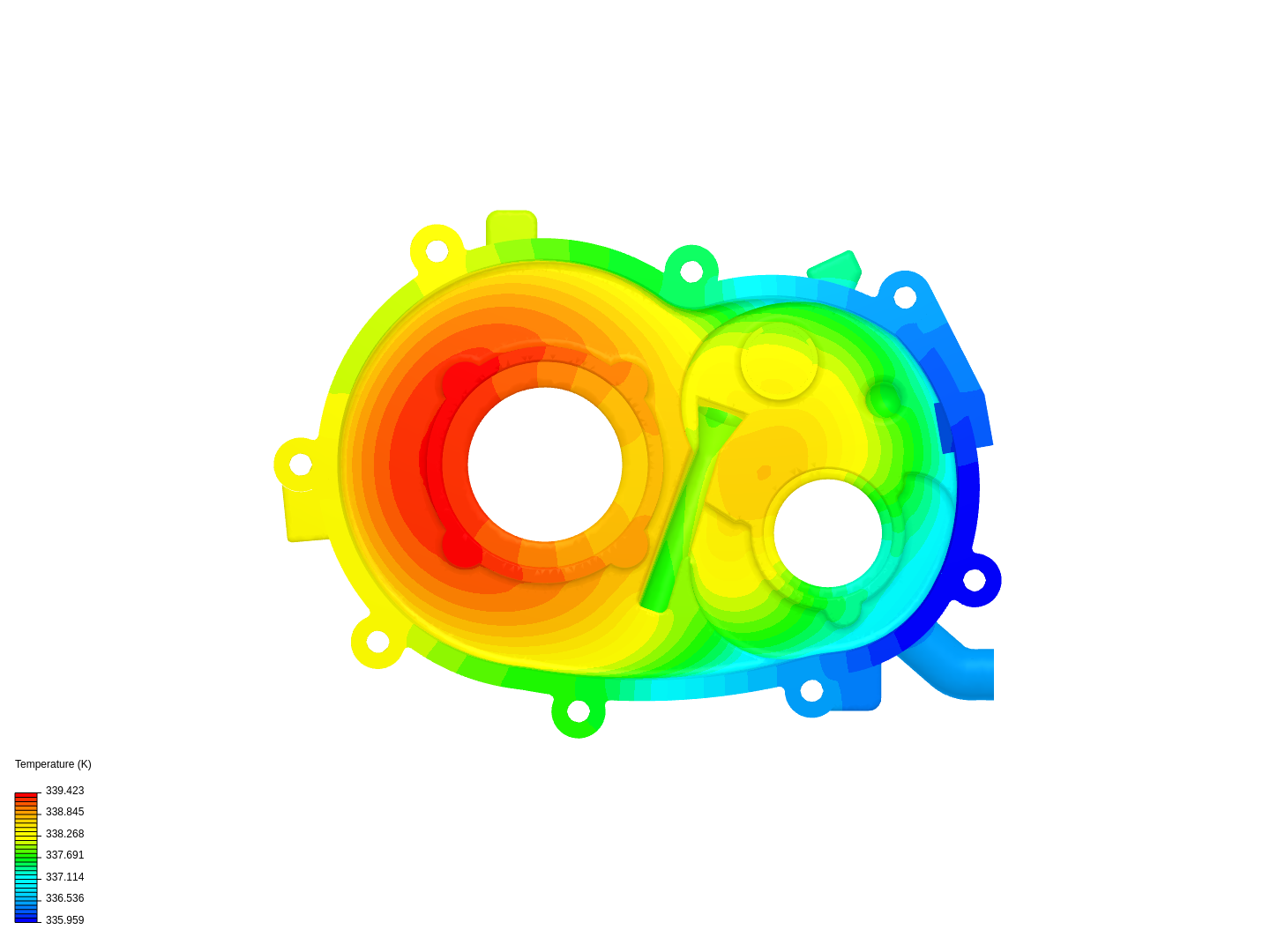 Tutorial: Thermal Analysis of a Differential Casing image